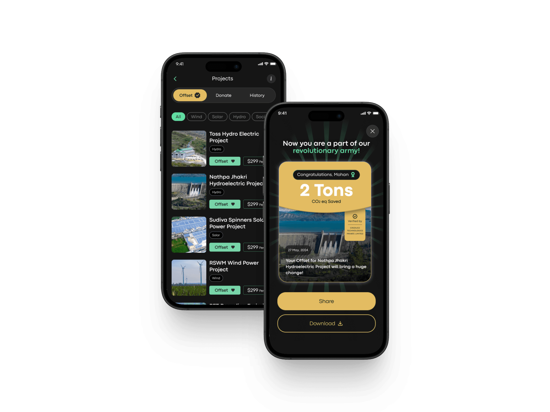 Cool the Globe app