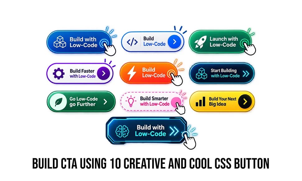 Build CTA using 10 creative and cool CSS button animations & hover effects