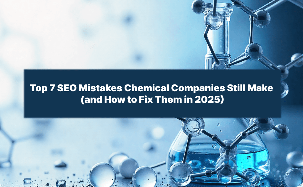 Top 7 SEO Mistakes Chemical Companies Still Make (and How to Fix Them in 2026)