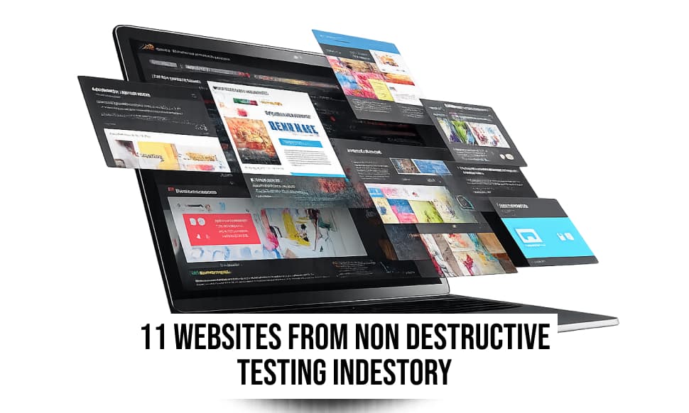 The Best 11 Websites from the Non-destructive Testing Industry