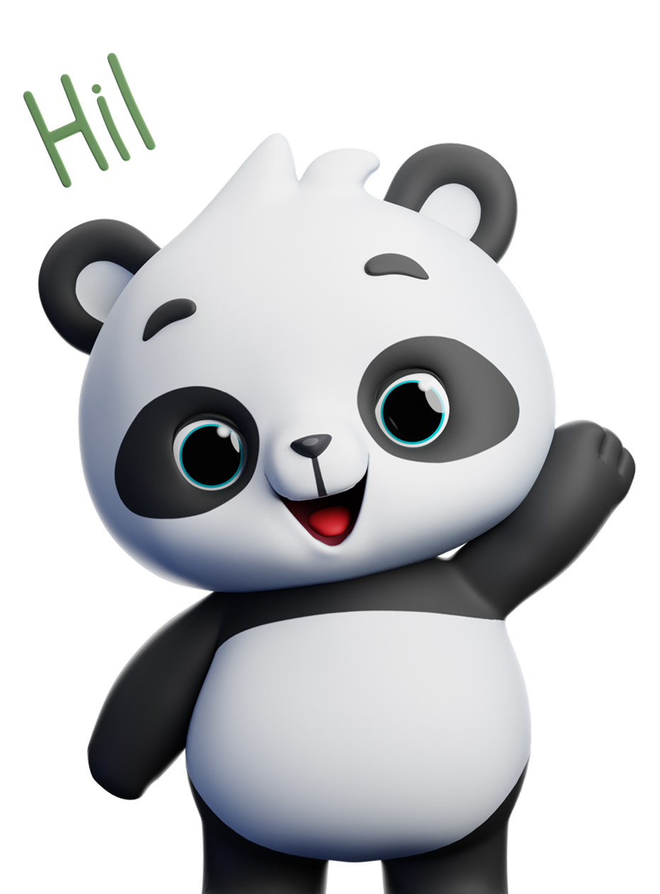 Panda's says hi